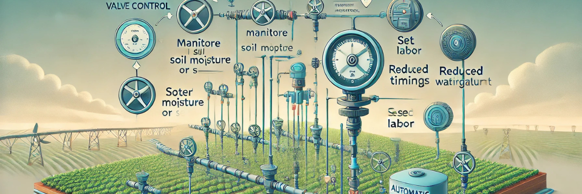 How Automatic Valve Control for Agriculture Works