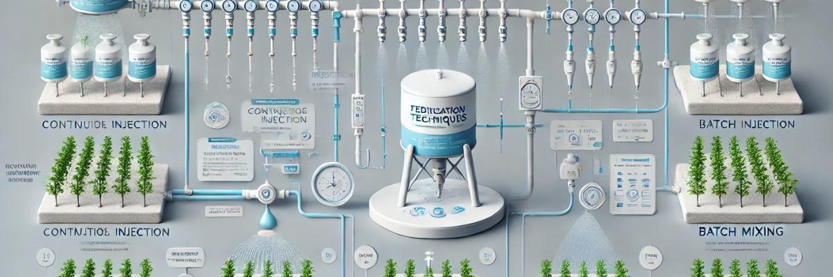 Different Types of Fertigation Techniques in Drip Irrigation